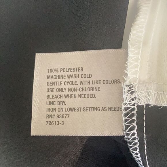 EUC Women’s Worthington Button Down Color Block Blouse Size XL - Picture 11 of 12